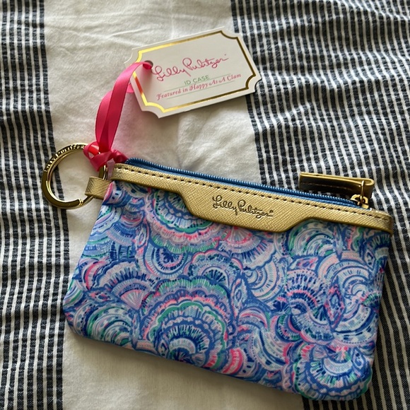 Lilly Pulitzer ID Case Happy As A Clam - Picture 2 of 4